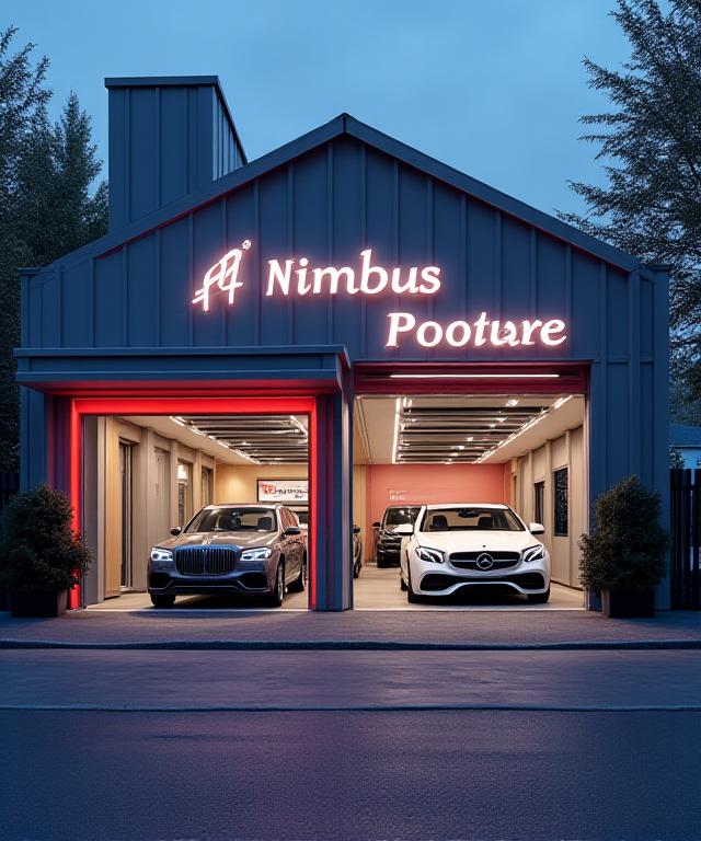 Façade moderne du centre Nimbus Clean à Paris